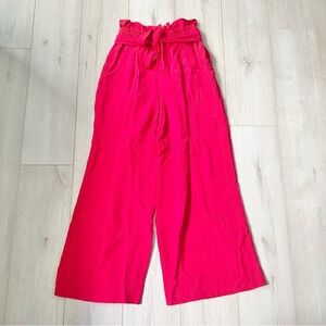 forte_forte Viscose High Waisted Wide Leg Trouser Pants Size 0